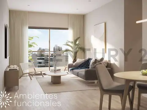 Departamento en Venta de 1 dormitorio