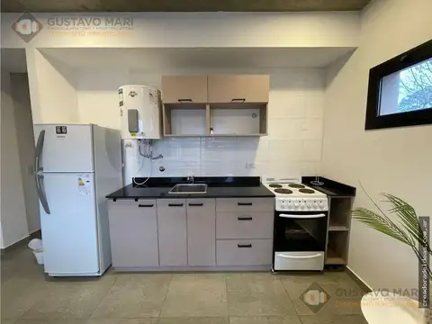 Departamento 2 ambientes con 1 baño