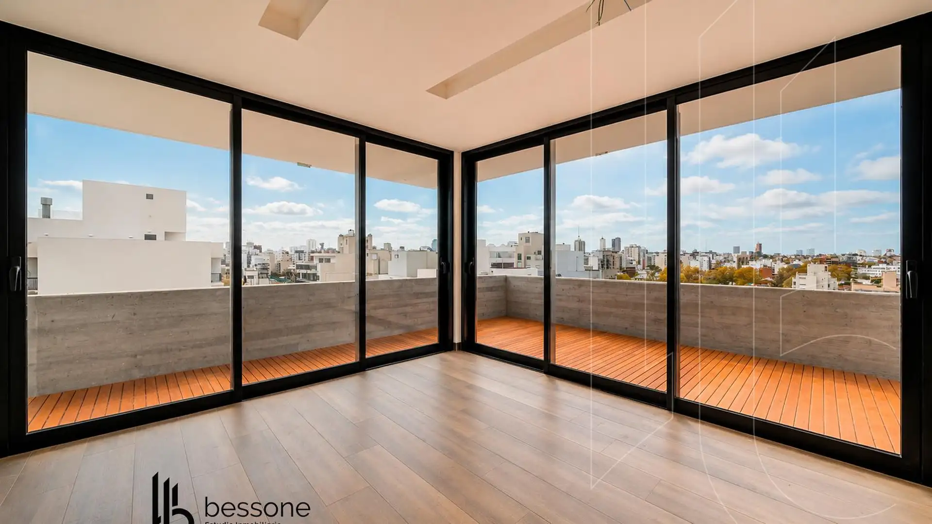 Depto 3 amb, 109m² con cochera — Plaza Mitre