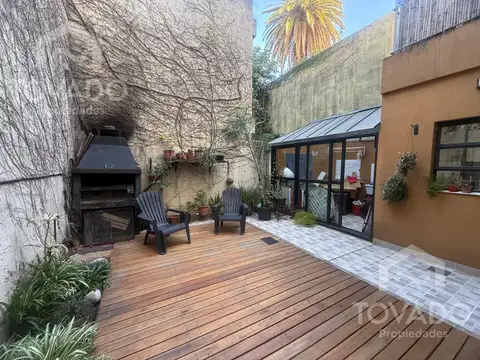 PH 2 ambientes en Villa Crespo! Muy luminoso con patio privado!