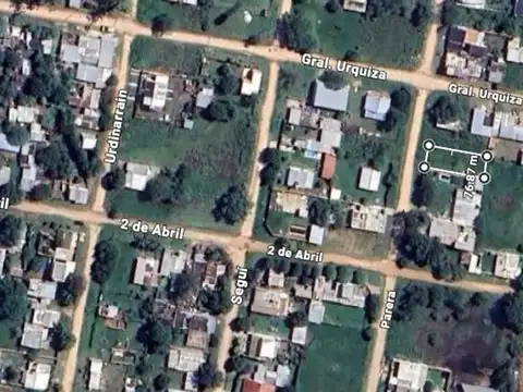 Lote de 10x29 en Colonia Avellaneda