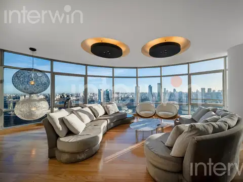 Dúplex - 7 ambientes con 3 cocheras - Pto. Madero - ALQUILER