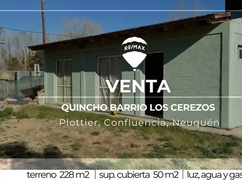 Quincho en barrio Los Cerezos