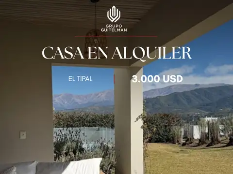 Casa en alquiler de 3 dormitorios en Club de campo El Tipal, Salta