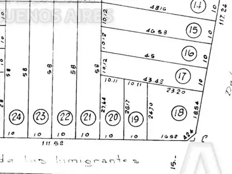 Terreno en Venta de 254,0 m2