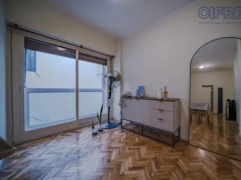 Departamento 2 ambientes con 1 baño