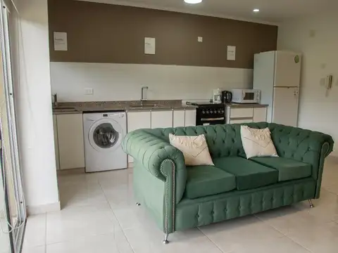 Departamento 2 ambientes con 2 baños