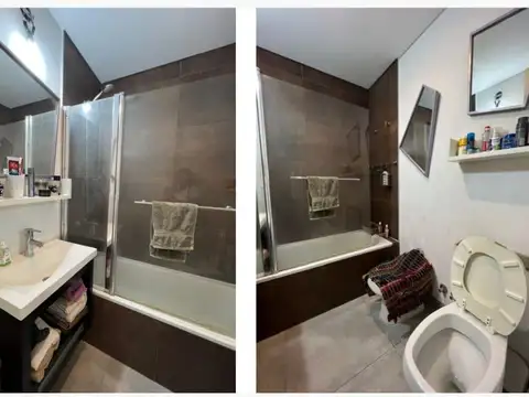 Departamento Monoambiente con 1 baño