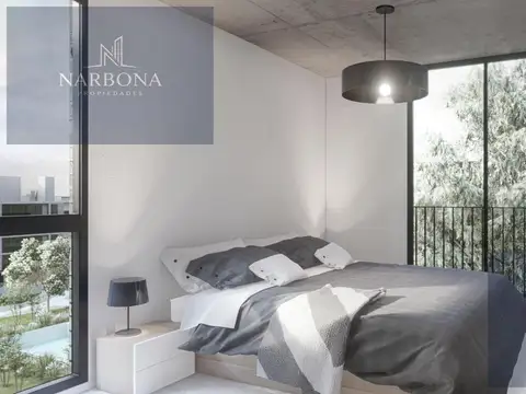 Departamento 3 ambientes con 2 baños
