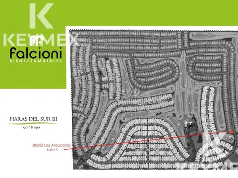 VENTA TERRENO - Haras del Sur III