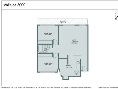 Departamento en Venta en Villa Pueyrredon, USD 140.000