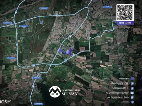 Terrenos Los Olmos 360 zona sur