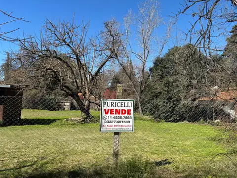 Terreno en Venta 15  mts Frente