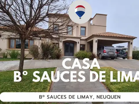 ALQUILER CASA B° PRIVADO SAUCES DEL LIMAY