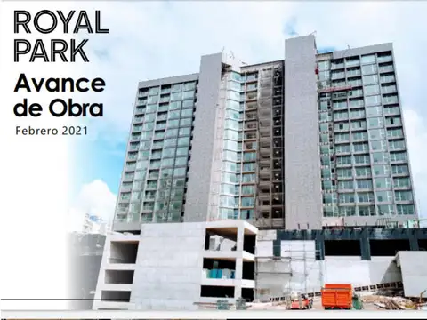 Departamento de 3 ambientes - ROYAL PARK - Santa Fe 1500