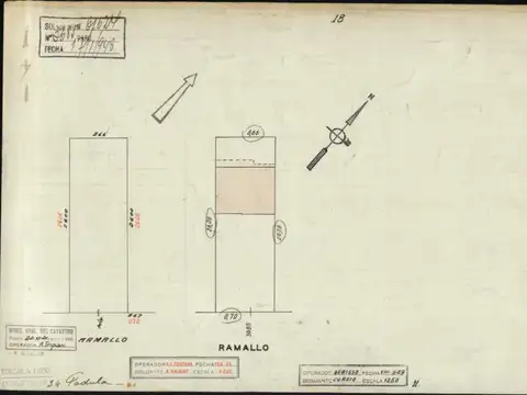Terreno en Venta 8  mts Frente