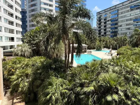 Alquiler departamento monoamiente full amenities con cochera en Puerto Madero