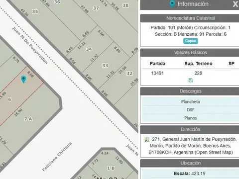Terreno en Venta, FOS 0,6
