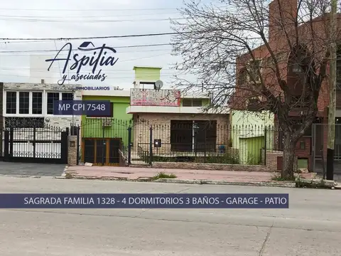 Venta casa 4 dormitorios con cochera y quincho en bajo palermo