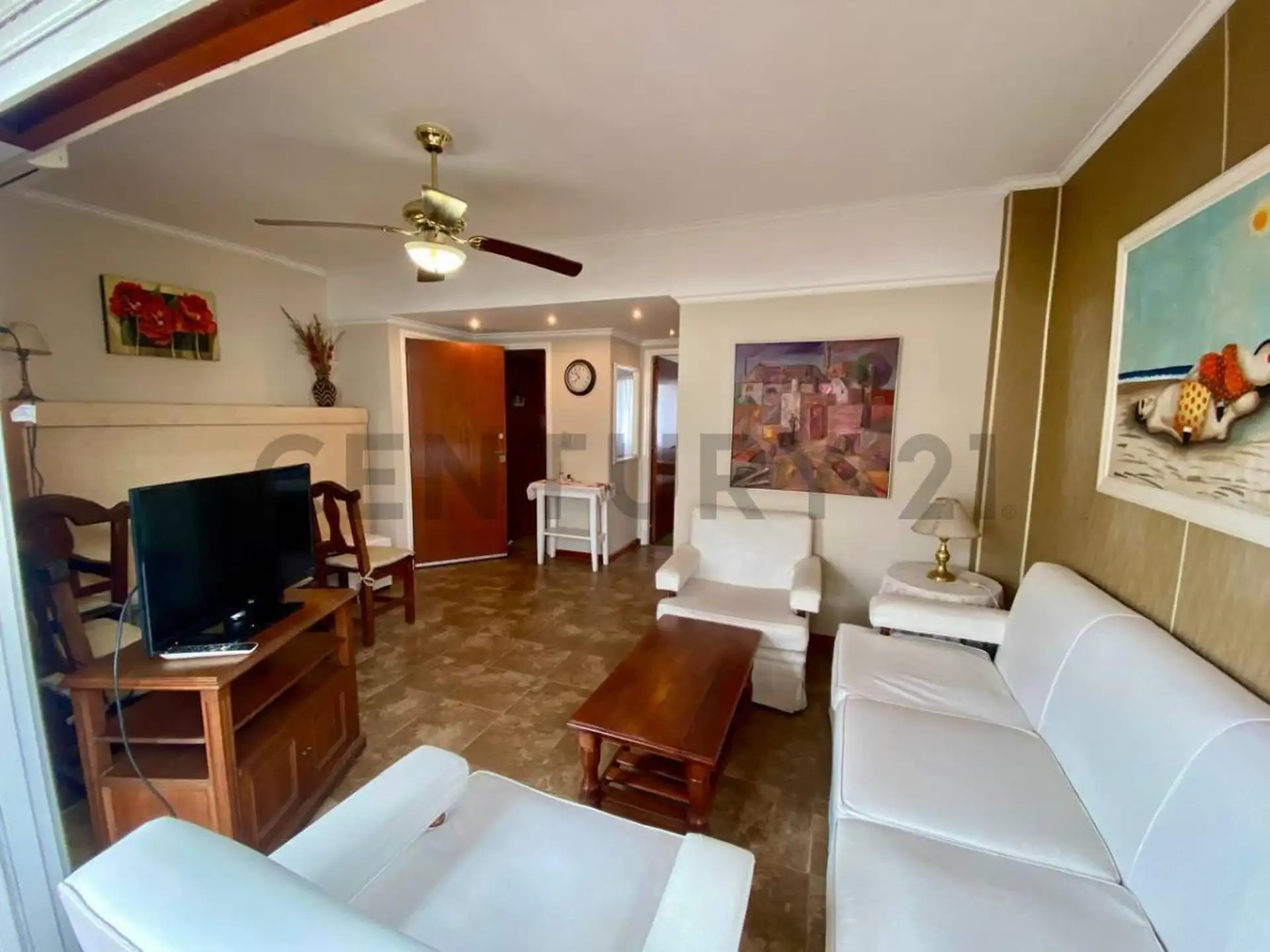 Departamento 2 ambientes con balcón aterrazado, cochera y baulera | Vista al mar y Casino | Plaza Co