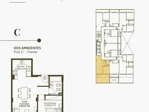 Departamento en Venta al Norte