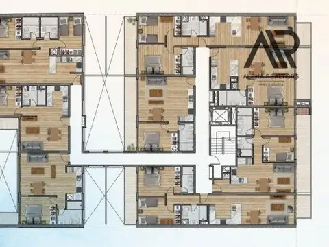 Departamento en Venta de 1 dormitorio