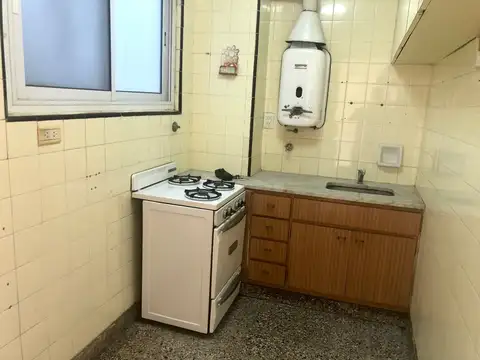 Departamento 2 ambientes con 1 baño