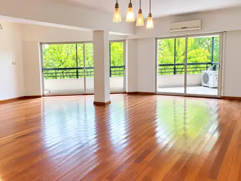 SIN AMOBLAR VISTA AL RIO  AV DEL LIBERTADOR 7000 3 SUITES CON DEPENDENCIA - 5 BAÑOS - BALCON