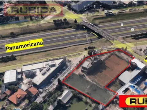 Lote Comercial 4.700 m2  Panamericana km.26 y B. Sur Mer