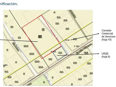 Terreno en Venta 73  mts Frente