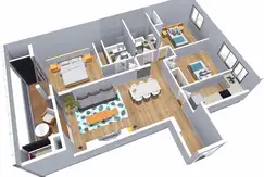 VENTA DEPARTAMENTOS A ESTRENAR EN VILLA BOSCH de 1 Dormitorios