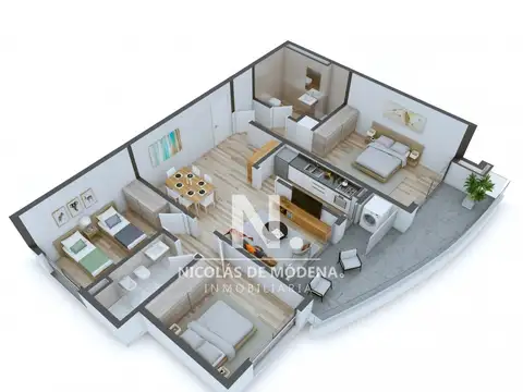 Departamento en Venta de 4 ambientes