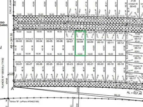 Terreno en Venta en Santo Tome, USD 65.000