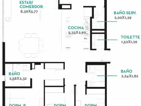 OPORTUNIDAD! Departamento a Estrenar en Árboris - 4 AMB