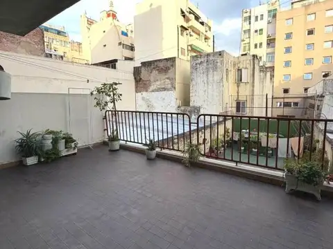 Departamento 3 ambientes con balcon terraza - luz y sol -  74m2