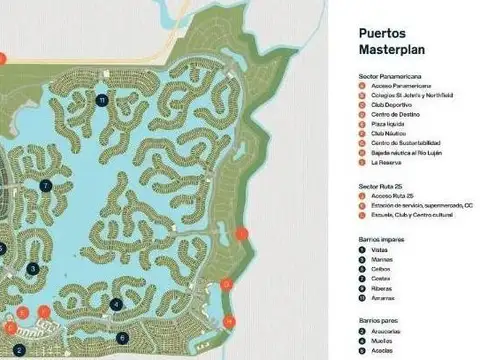 Terreno en Venta en Puertos - Riberas, USD 167.000