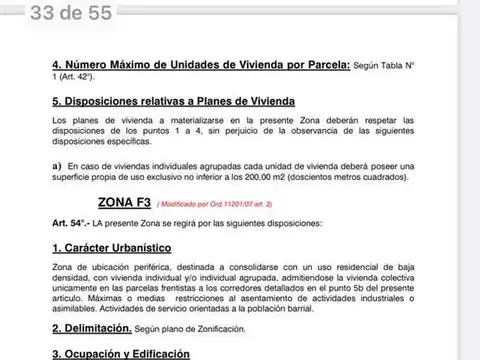Terreno en Venta de 5441,0 m2