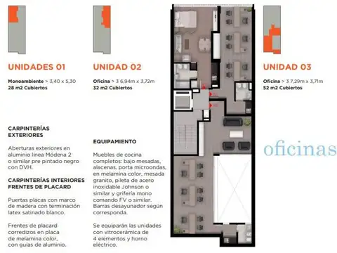 Oficina en Venta en Rosario, USD 45.000