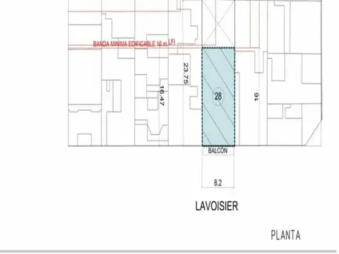 Terreno en Venta de 202,0 m2