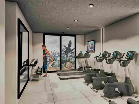 Departamento Monoambiente con 1 baño