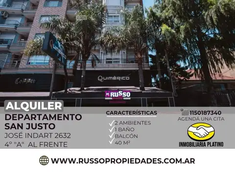 Departamento en Alquiler en San Justo, Partido de La Matanza