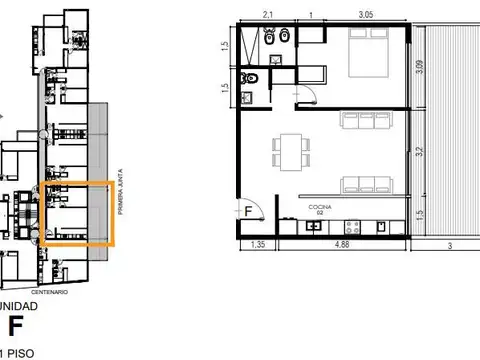 Departamento en Venta en San Isidro, USD 201.000