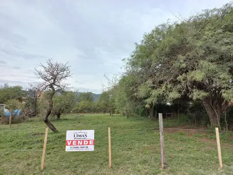Los Reartes, terreno de 534 m2 con vista a las sierras.