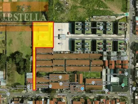 Lote 1800 m² Interno c/210 m² Edificados (Dpto u Oficina) 63 cocheras semi cubiertas - San Justo