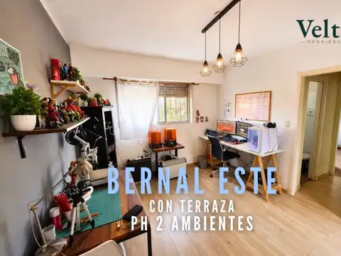 VENTA PH 2 AMB CON TERRAZA BERNAL ESTE