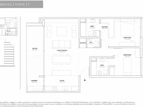 Departamento en Venta al Noroeste