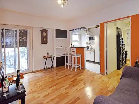 Departamento 2 ambientes con 1 baño