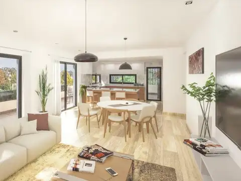 Departamento 4 ambientes con 3 baños