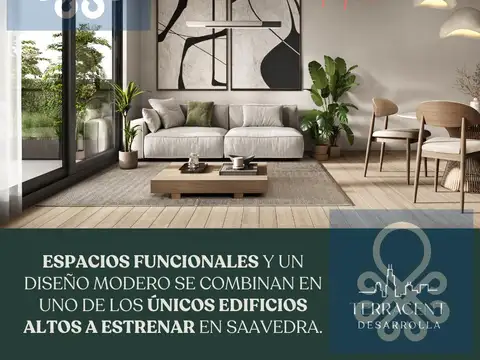 Departamento 3 ambientes con 1 baño