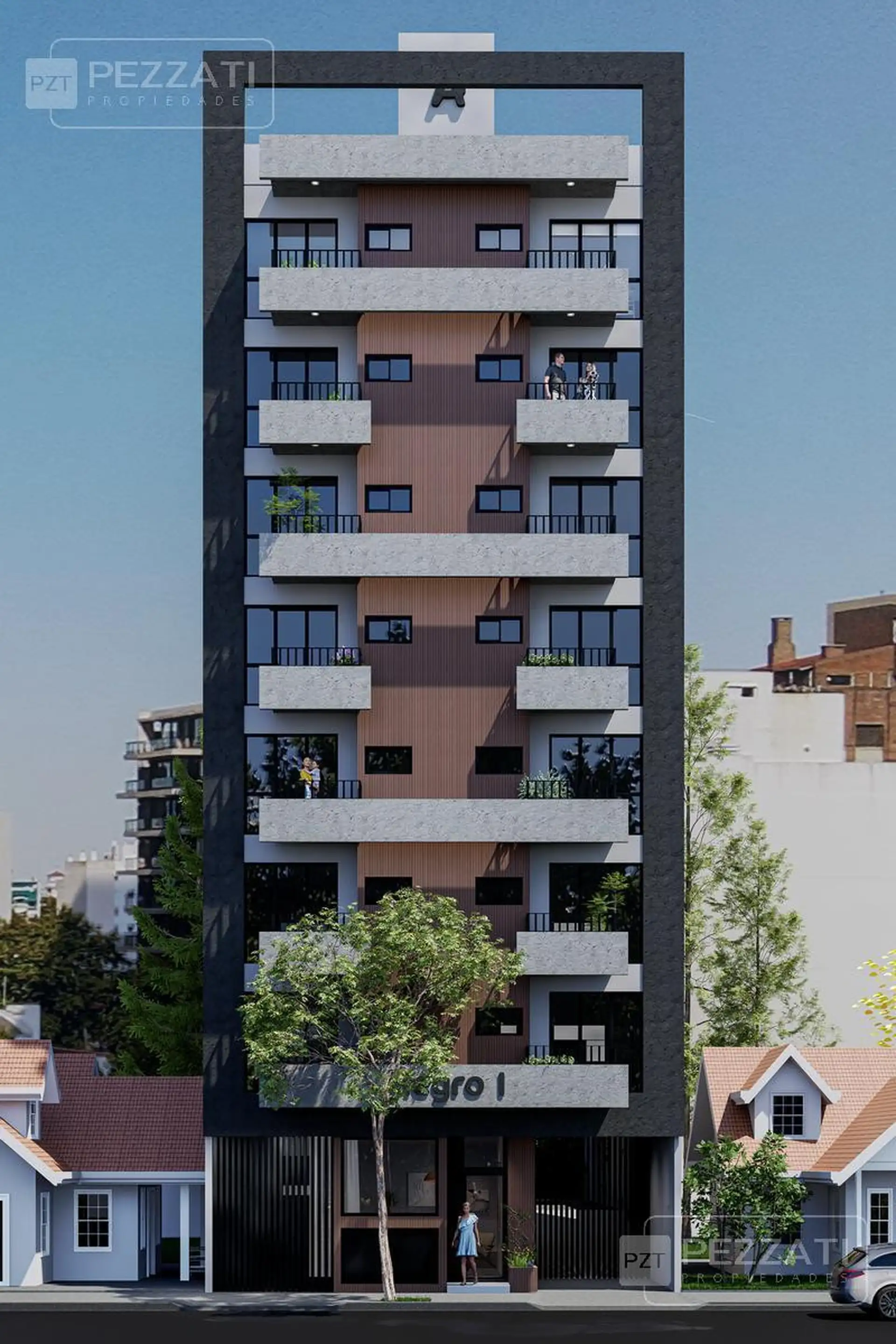 Edificio en construccion. Departamentos de 2 ambientes. Macrocentro